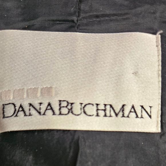 Dana Buchman Womens Brown/Black Houndstooth Jacket With 2 Button Closure Size 10 - Picture 3 of 11